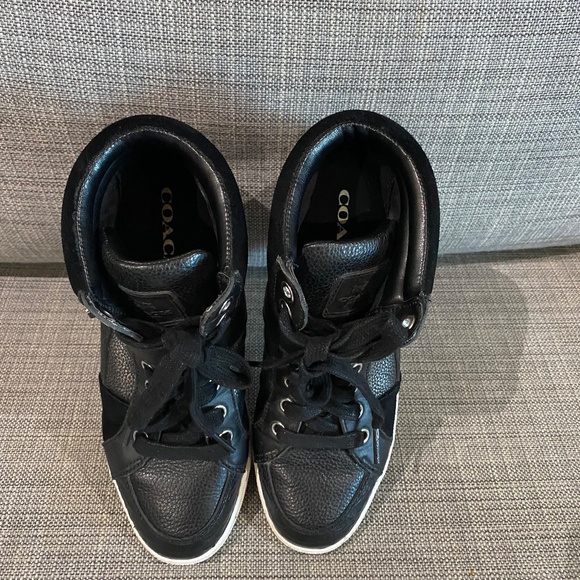 COACH Pembroke Patchwork women's boots size 6.5B - Picture 7 of 9